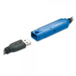 LINDY Kábel USB 3.2 Gen1 A - A hosszabbító Pro, aktív, M/F 8m, fekete