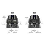PREMIUMCORD Extender HDMI, Over LAN, Cat6/6a/7, loop out, 4K@30Hz,, 60m-ig