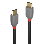 LINDY Kábel USB 2.0 C - C Anthra Line, M/M , 3m, fekete