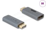 Delock DisplayPort EDID emulátor 8K