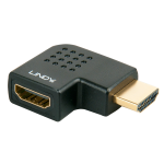 LINDY Adapter HDMI apa/anya, 90° balra forduló, fekete