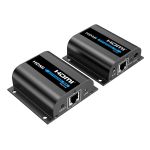 PREMIUMCORD Extender HDMI, Over LAN, Cat6/6a/7, loop out, 4K@30Hz,, 60m-ig