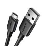 UGREEN Kábel USB 2.0 USB-A - Micro USB, M/M, 1,5m, fekete