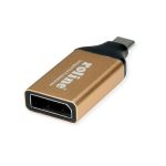 ROLINE Adapter USB 3.1 USB-C - DP DisplayPort 1.2 4K@60Hz, M/F, arany
