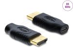Delock USB Type-C HDMI adapter (DP Alt Mode), 8K 60 Hz, HDR és HDCP támogatással
