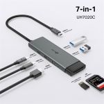 TP-LINK USB 3.2 Gen1 HUB 7 Portos 1xHDMI + 1xPD 100W +1xUSB-C + 2xUSB +1xSD + 1xMicro SD, UH7020C