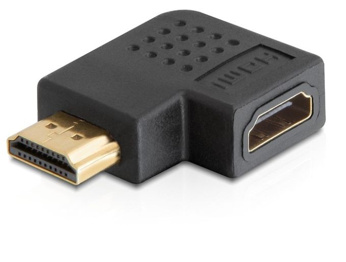 Delock adapter HDMI apa > HDMI anya 90 jobbra