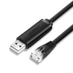 UGREEN Kábel USB-A - RJ45, M/M, 3m, fekete