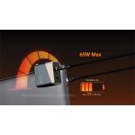 ATEN Essentials hálózati töltő, 3 port, 65W, 2x USB-C, 1x USB-A, GaN, fekete