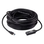ATEN Kábel USB 3.2 Gen1 Extender, 20m, fekete - UE332C-AT-G