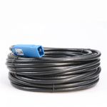 PROCONNECT Kábel USB 3.2 Gen1 A - A Aktív, M/F, 15m, fekete