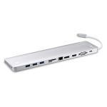 ATEN Dokkoló állomás USB-C Multiport, Power Pass-Through