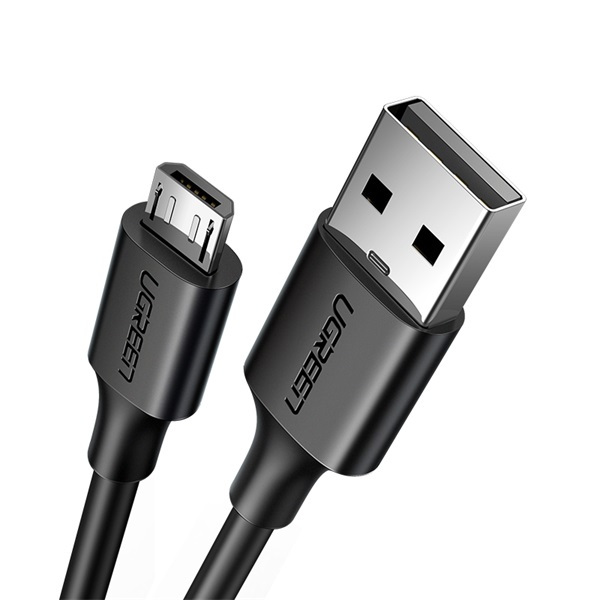 UGREEN Kábel USB 2.0 USB-A - Micro USB, M/M, 3m fekete