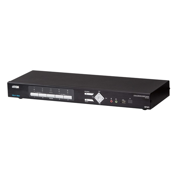 ATEN KVMP Switch USB, DVI Multi-View, 4 port