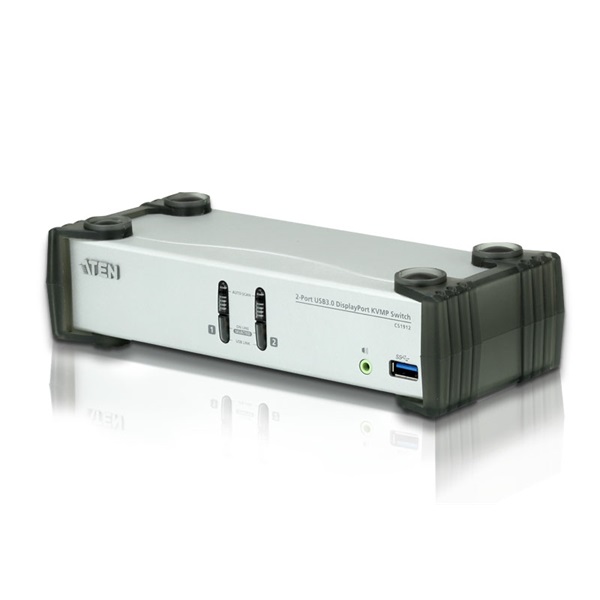 ATEN KVMP Switch USB, DisplayPort + Audio, 2 port - CS1912