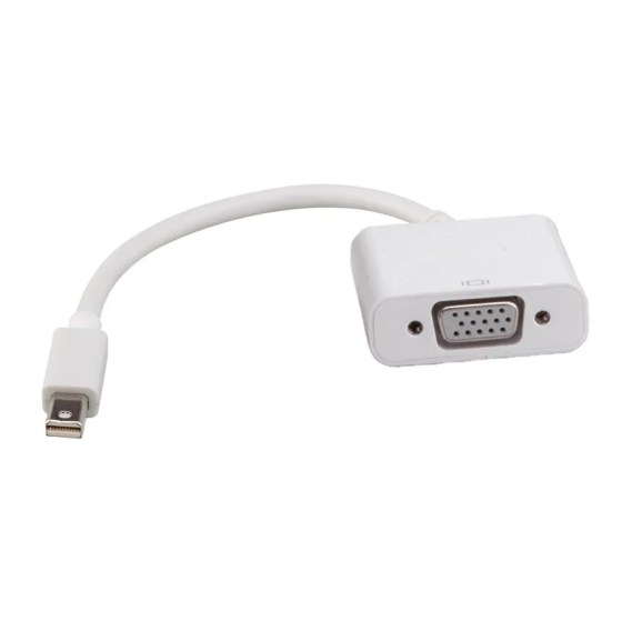DisplayPort adapter Mini DP papa -> VGA mama