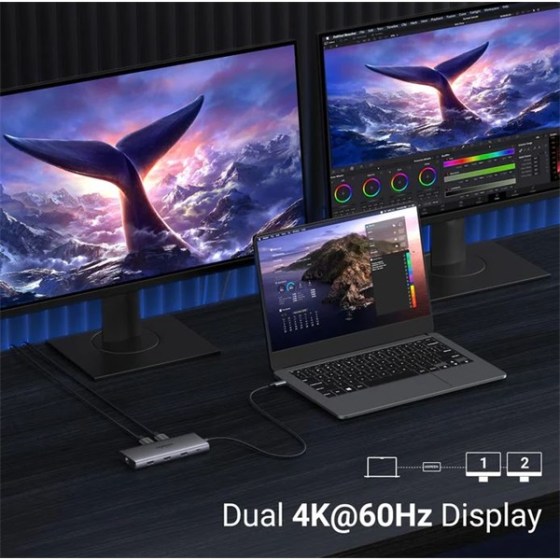 UGREEN Dokkoló állomás 10 az 1-ben