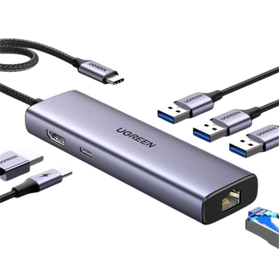 UGREEN Dokkoló állomás 6 az 1-ben