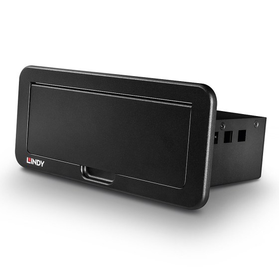 LINDY Konverter asztalba süllyeszthető HDMI kimenetre (HDMI, VGA, USB-C, Mini DisplayPort) (38269)