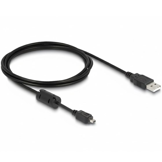 Delock USB micro B OTG, 90°-ban forgatott adapter (65474)