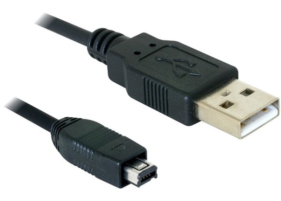 Delock USB micro B OTG, 90°-ban forgatott adapter (65474)