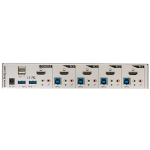 LINDY KVM Switch PRO, HDMI, USB 3.2 Gen1 és Audió, 4 port
