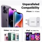 UGREEN hálózati töltő, PD 3.0, 20W, USB-C, fehér