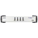 ATEN KVM Switch USB VGA Dual-View + Audio, 4 port - CS1744