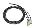 100G QSFP28 to 4x 25G SFP28 DAC splitter kábel, 1m