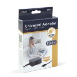 Delight laptop adapter Type-C 65W 5-20V 1,8 m fekete (55061)
