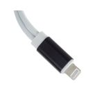 PREMIUMCORD Adapter Audio Lightning - 3,5mm Jack + USB-C töltéshez, M/F/F, 0,1m, fekete